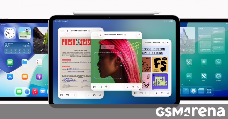 iPados 26 được công bố với đa tác vụ theo phong cách MacOS