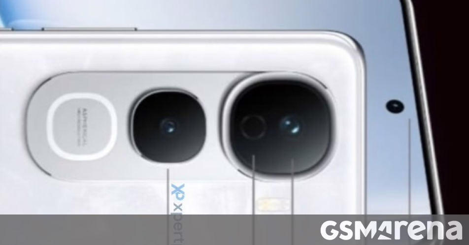 vivo y400 pro specs rò rỉ, hình ảnh quảng cáo cho chúng ta thấy một số phần của thiết bị