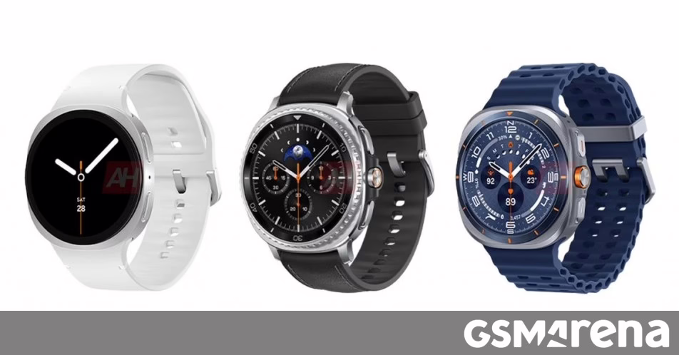 Hiển thị mới bị rò rỉ của Samsung đang ra mắt ba chiếc đồng hồ Galaxy hình tặc