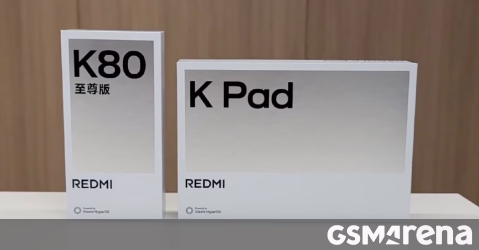 Máy tính bảng Redmi K80 Ultra và K Pad chi tiết trước khi ra mắt