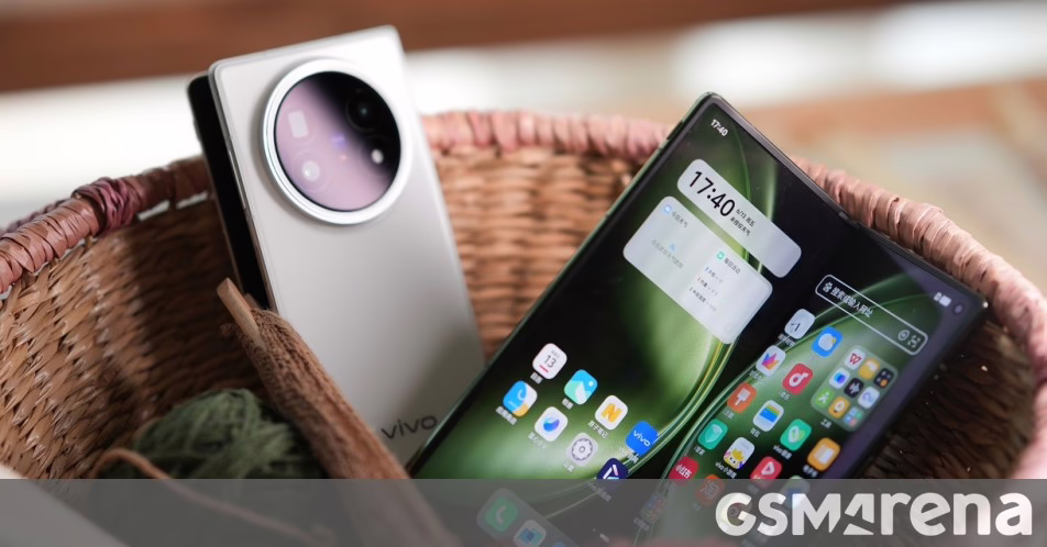 Vivo X Fold5 Kích thước và dung lượng pin được tiết lộ
