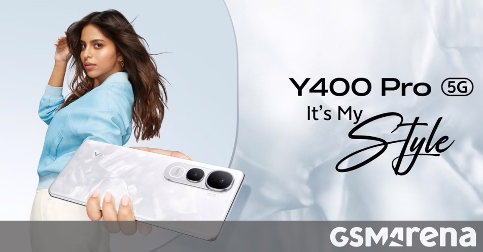 Vivo Y400 Pro đến với màn hình cong 120Hz và camera trước hỗ trợ 4K