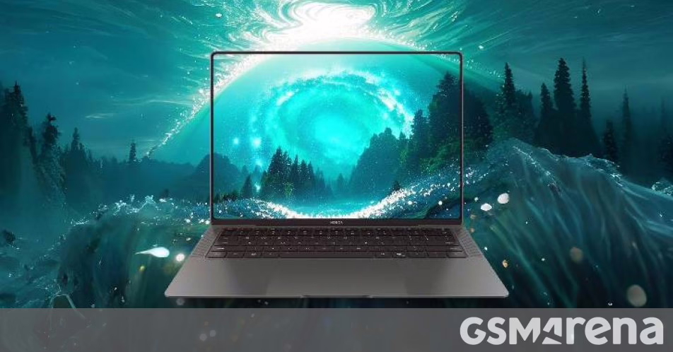 Slender Honor Magicbook Art 14 2025 Thiết kế được hiển thị trong hình ảnh chính thức