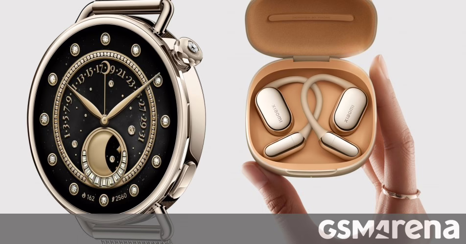 Xiaomi trêu chọc đồng hồ nhỏ hơn S4 41mm và tai nghe tai mở mới cho sự kiện ngày mai