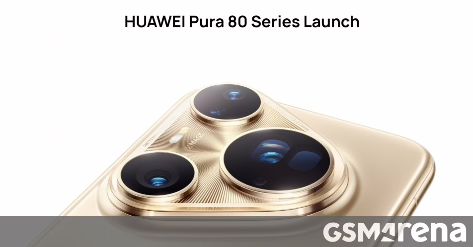 Ngày ra mắt toàn cầu của Huawei Pura 80 được tiết lộ