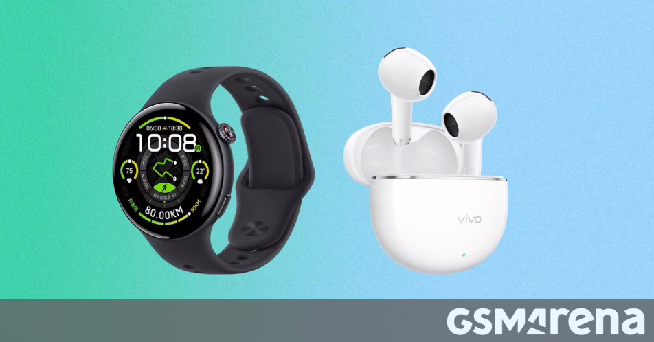 Vivo Watch 5 ESIM phiên bản và Vivo Tws Air 3 Pro đã công bố