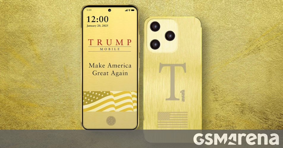 Điện thoại Trump Mobile T1 không được sản xuất tại Mỹ, thông số kỹ thuật đã thay đổi