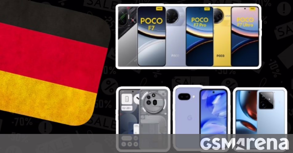 Ưu đãi: Poco F7 đến, Pixel 9A, Không có gì Điện thoại (3a) Pro, Realme GT 7 đang bán