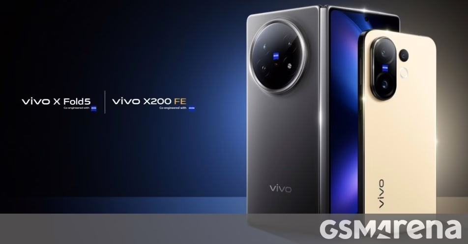 Ngày ra mắt Ấn Độ của Vivo X200 Fe và X Fold5 được công bố