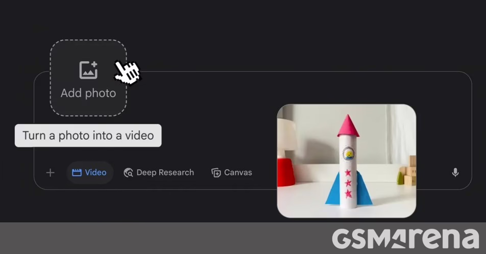 Gemini hiện có thể biến hình ảnh thành video
