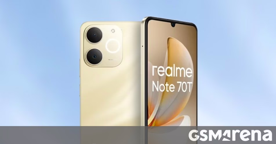 Nhãn hiệu năng lượng EU của Realme Note 70T xác nhận một số thông số kỹ thuật của nó