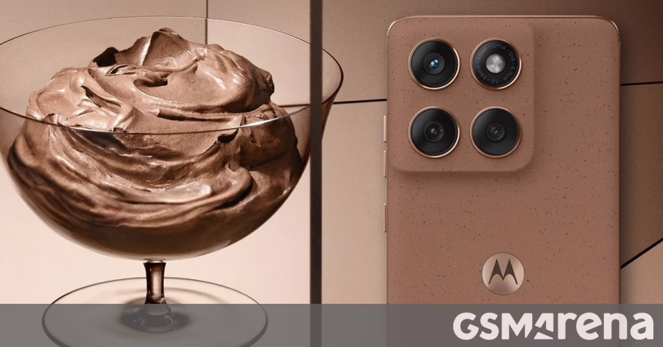 Rò rỉ: Fusion Motorola Edge 60 sẽ sớm có trong Pantone Mocha Mousse