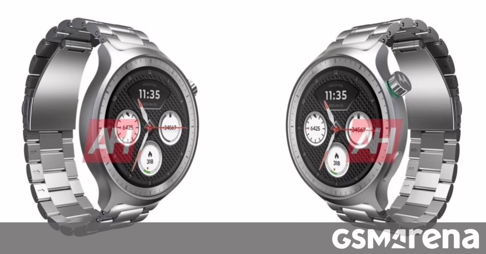 Moto 360 (2025) smartwatch rò rỉ trong các kết xuất chính thức