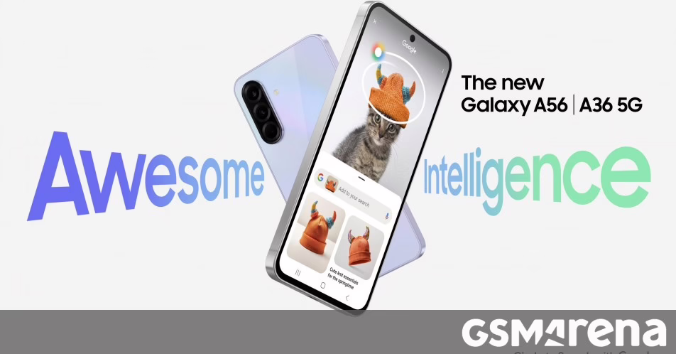 Samsung Galaxy A56, A36 và A26 hiện có sẵn ở Mỹ