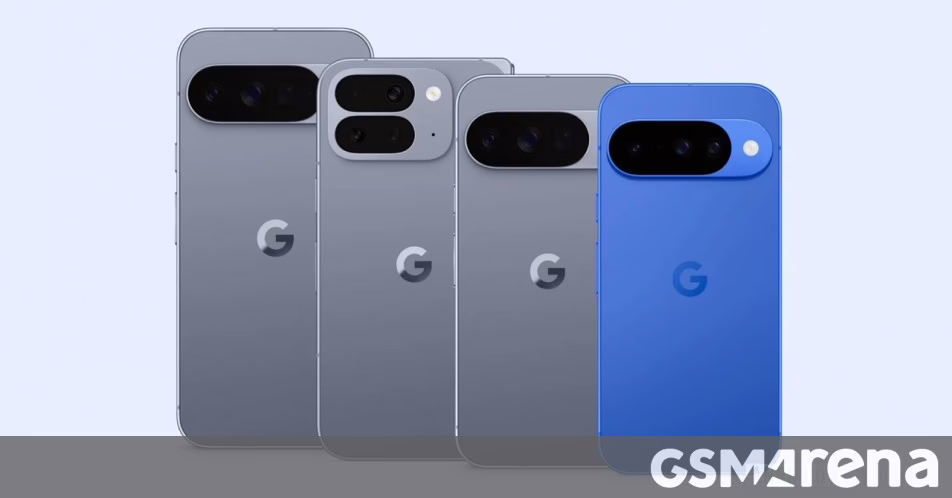 Toàn bộ thiết kế của Pixel 10 Series được tiết lộ thông qua cửa hàng Google Play