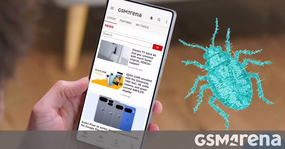 Một số người dùng ứng dụng Android GSMARENA đã gặp phải lỗi, hãy làm điều này nếu bạn bị ảnh hưởng