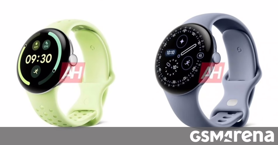 Các kết xuất chính thức bị rò rỉ hiển thị đồng hồ Google Pixel 4 với các màu khác nhau