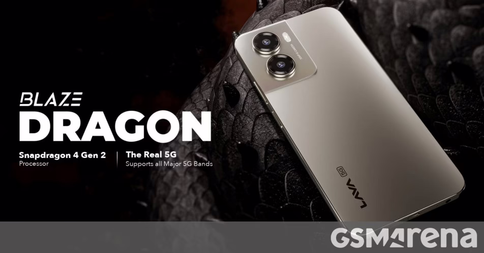 Lava Blaze Dragon đã công bố với Snapdragon 4 Gen 2 SoC, màn hình 120Hz và pin 5.000 mAh