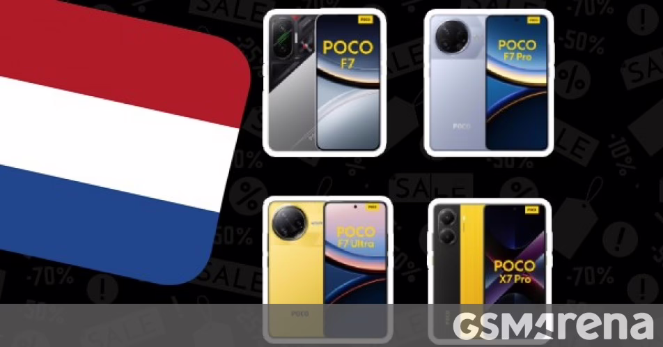 Ưu đãi: Poco F7, F7 Pro và F7 Ultra đang được bán