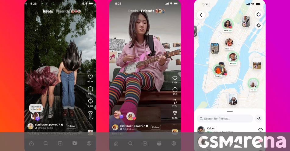 Instagram giới thiệu đăng lại và chia sẻ vị trí