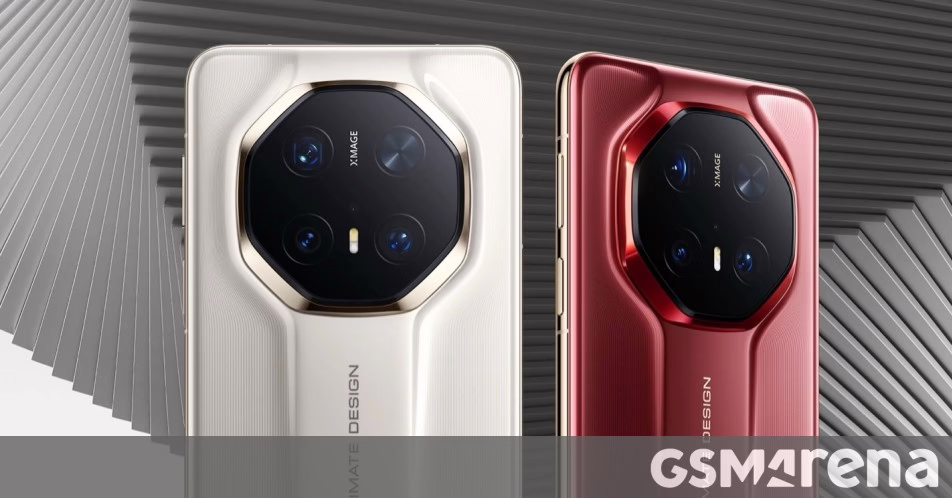 Huawei Mate 80 RS để thể thao OLED hai lớp và khung titan