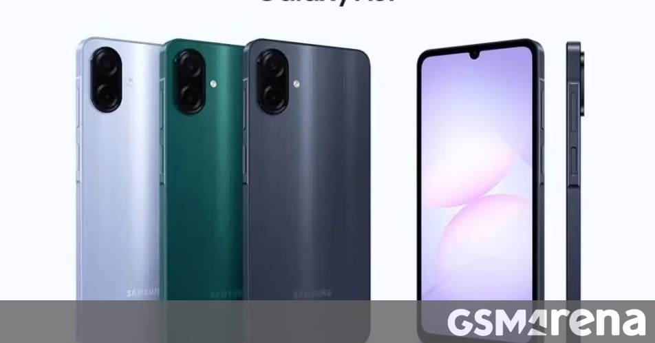 Samsung Galaxy A07 Tùy chọn và Thông số kỹ thuật bị rò rỉ