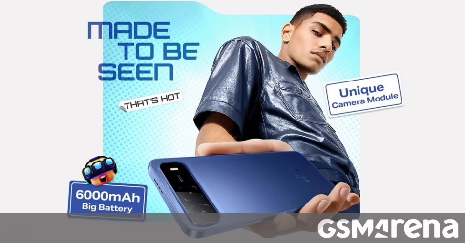 Infinix Hot 60i 5G đến với pin Dimmate 6400 SOC và 6.000 mAh