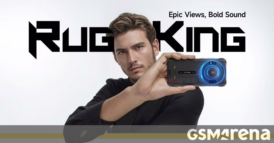 Đây là Ulefone Rugking với pin 9.600 mAh, đèn pin sáng chói và loa 126 dB