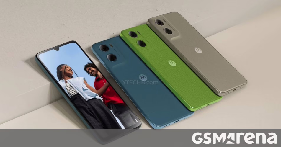 Motorola G06 nổi lên trong những hình ảnh trông chính thức