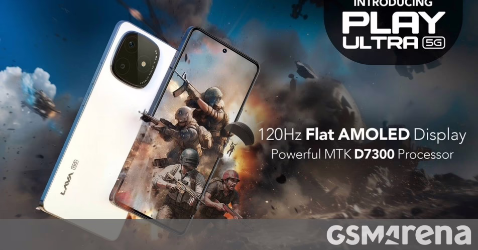 Lava Play Ultra đã tiết lộ: Dim MIDE 7300 SOC, Màn hình 120Hz và pin 5.000 mAh