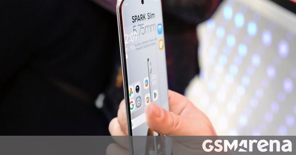 Tecno Spark Slim đang hướng đến Ấn Độ với hồ sơ rất mỏng, đây là chi phí bao nhiêu