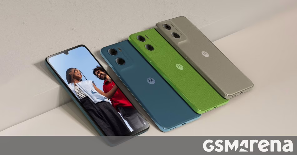 Moto G06 Power ở đây với pin 7.000mAh, thẻ Moto G06 cùng
