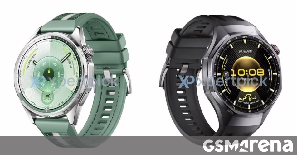Huawei xem GT 6 và xem GT 6 Pro Render, thông số kỹ thuật và giá rò rỉ