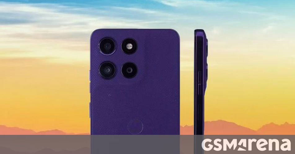 Motorola Moto G36 bề mặt trên TENAA với pin 7.000mAh, 6,72 "1080p+ LCD