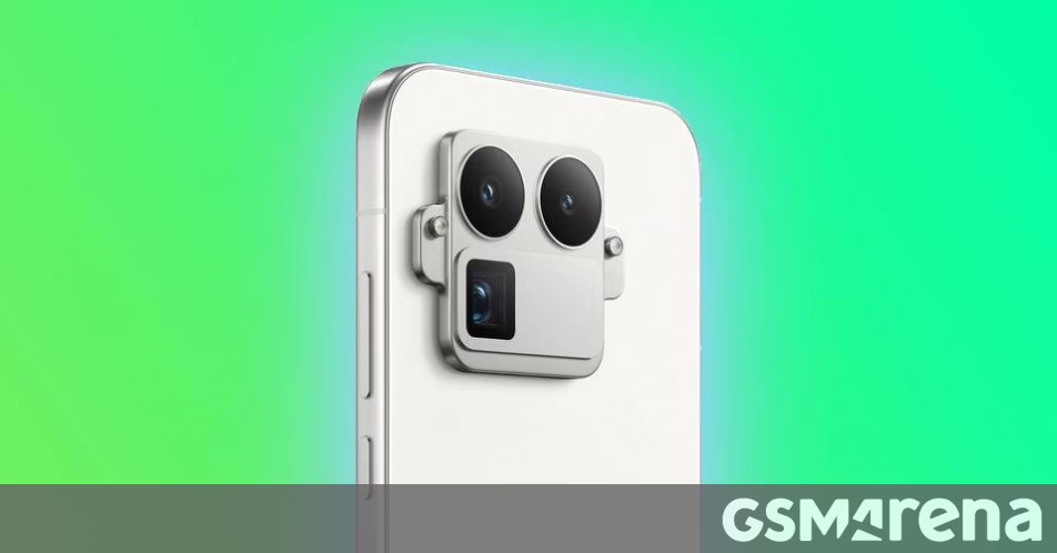 Realme GT 8 Pro trong hình, Đảo máy ảnh của nó trông giống như khuôn mặt của robot