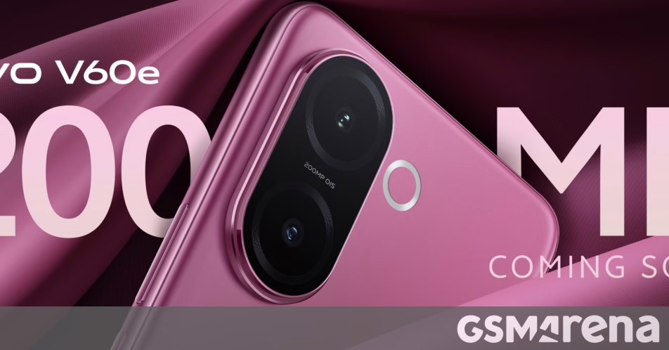 Vivo v60e để ra mắt tại Ấn Độ với camera 200MP, pin 6.500 mAh