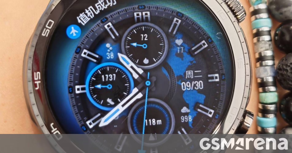 Honor Watch 5 Pro Photo được chia sẻ bởi EXEC, trình bày tính năng nhắc nhở khi đăng ký