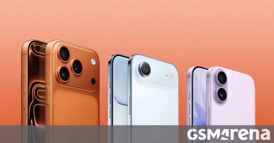 IPhone Air và 17 Series hiện đang được đặt hàng trước