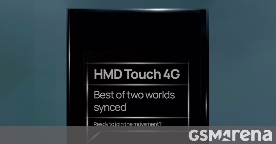 HMD trêu chọc chạm vào điện thoại lai 4G