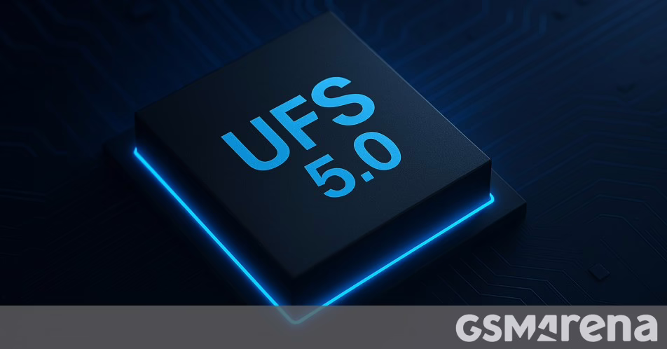 UFS 5.0 được công bố với hiệu suất gấp đôi so với thế hệ trước
