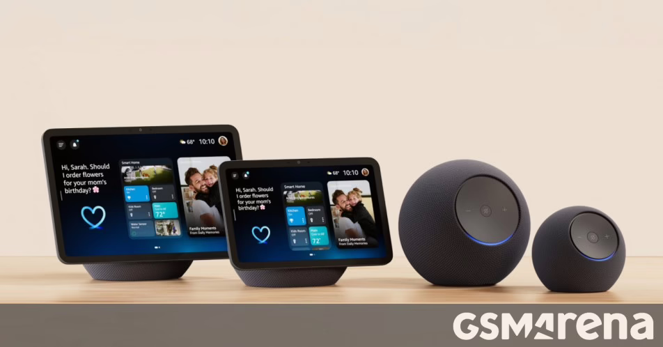 Amazon thông báo New Echo Dot Max, Echo Studio và Echo Show Thiết bị