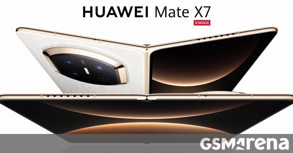 Thiết kế và màu sắc Huawei Mate X7 lộ diện trước ngày ra mắt