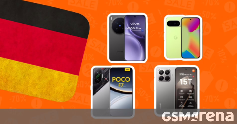 Ưu đãi Thứ Sáu Đen: Amazon Đức giảm giá dòng vivo X300, Xiaomi 15T Pro, Poco F7, v.v.