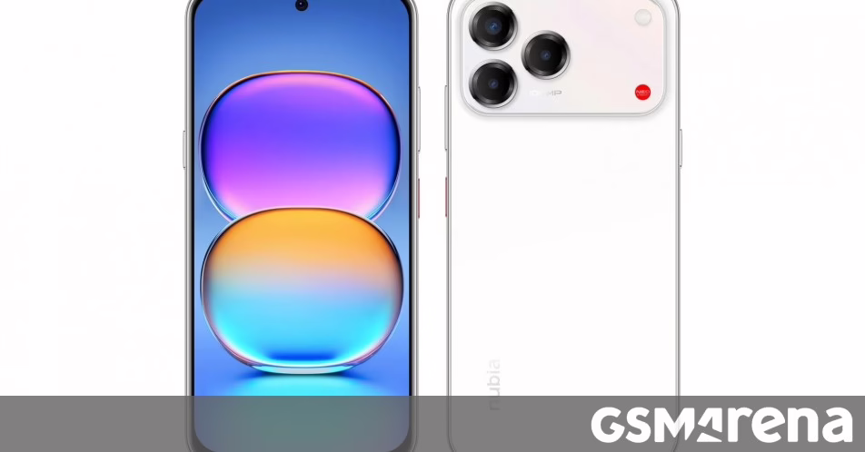 nubia V80 Pro ra mắt, đây là điểm khác biệt so với V80 Design