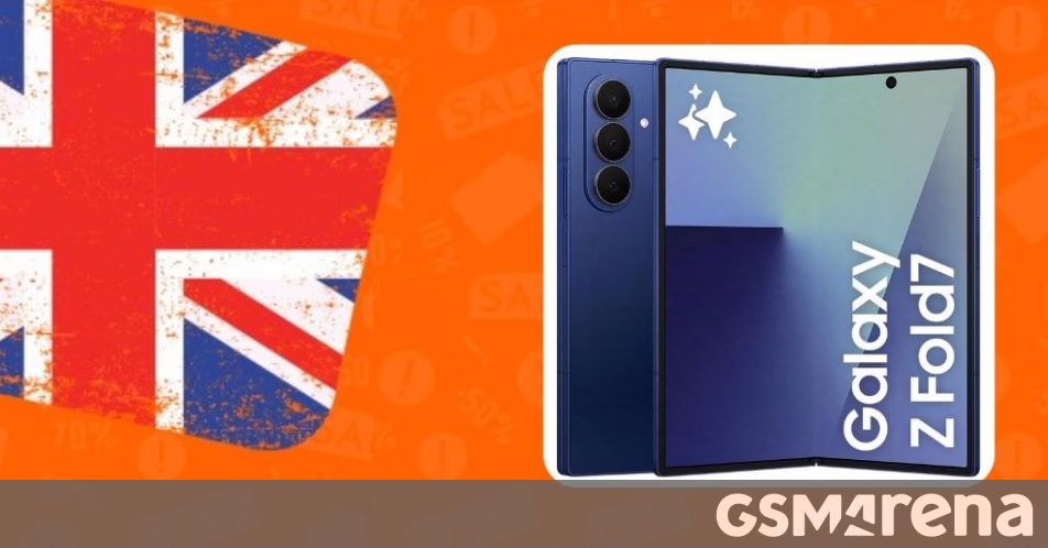 Điểm nổi bật của chương trình Thứ Sáu Đen: Samsung Galaxy Z Fold7 được giảm giá lớn tại Vương quốc Anh