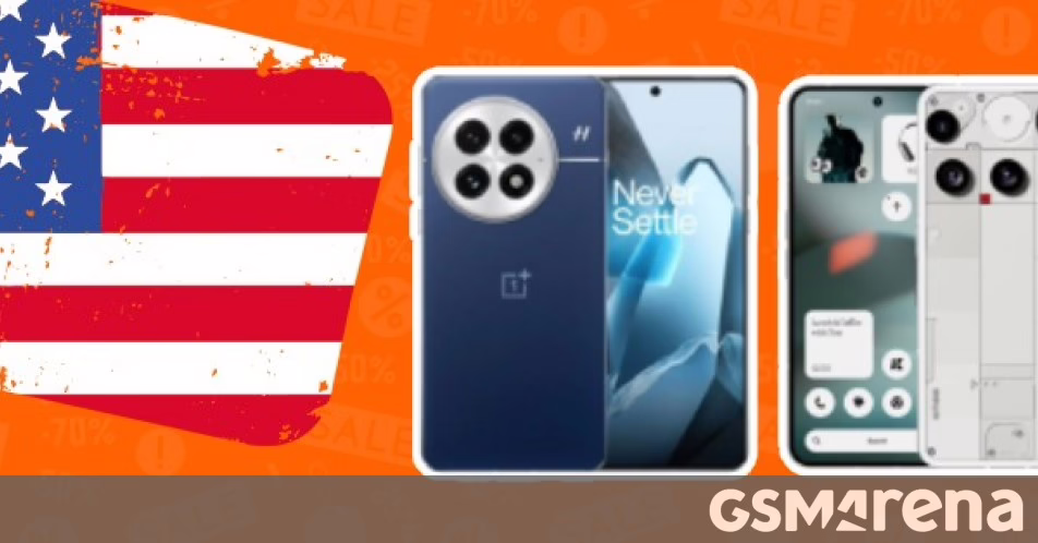 Điểm nổi bật của ưu đãi Thứ Sáu Đen: OnePlus 13 so với Nothing Phone (3)