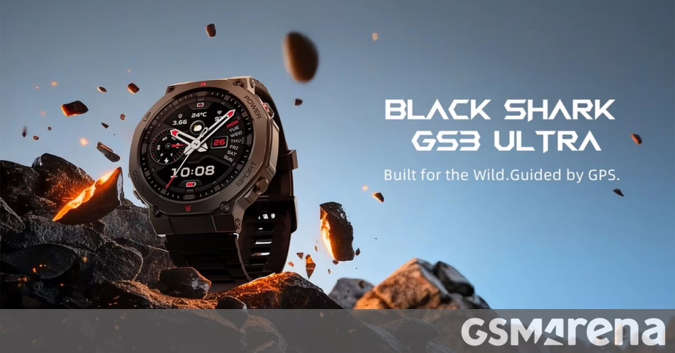 Black Shark GS3 Ultra xuất hiện với xếp hạng IP69K, GPS băng tần kép và thời lượng pin 18 ngày