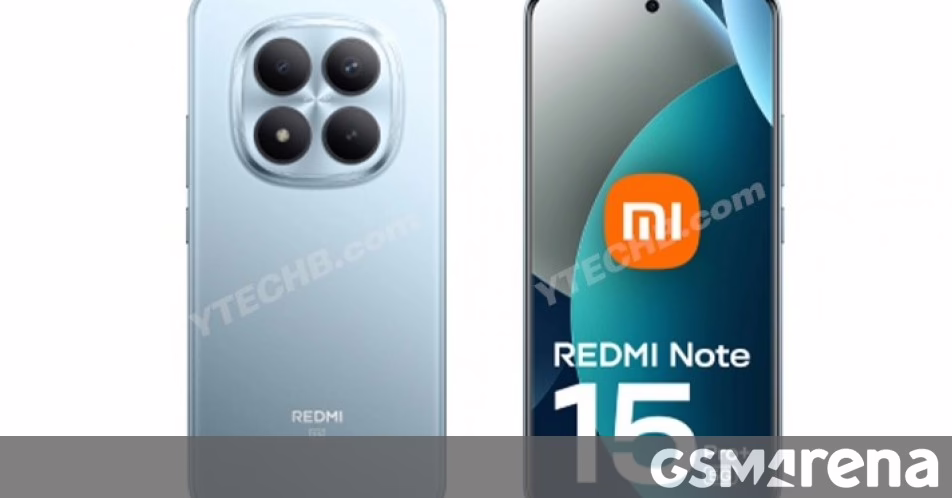 Rò rỉ thông số kỹ thuật, giá cả và hình ảnh toàn cầu của Redmi Note 15 Pro+, Redmi Note 15 Pro và Redmi Note 15