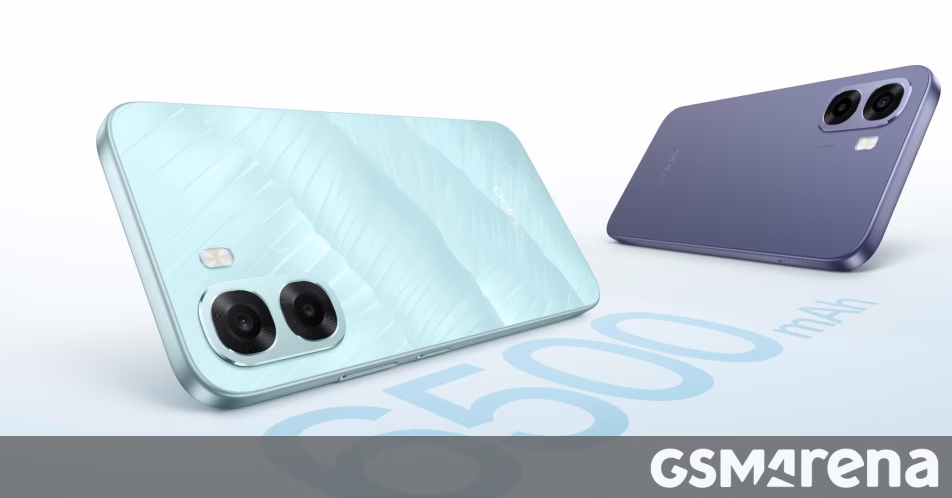 Oppo A6x 4G và 5G xuất hiện với màn hình 120Hz và pin 6.500 mAh