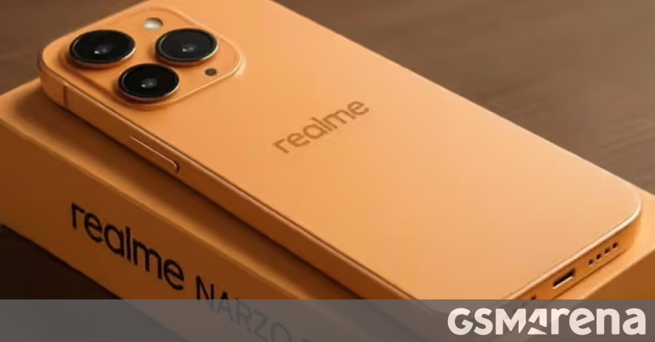 Rò rỉ hình ảnh Realme Narzo 90 cùng thông số kỹ thuật